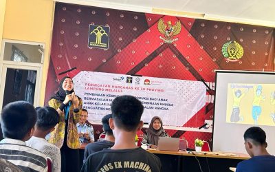 Sosialisasi HKSR Remaja di LPKA Kelas II Bandar Lampung oleh PKBI Lampung dan BKKBN Prov. Lampung