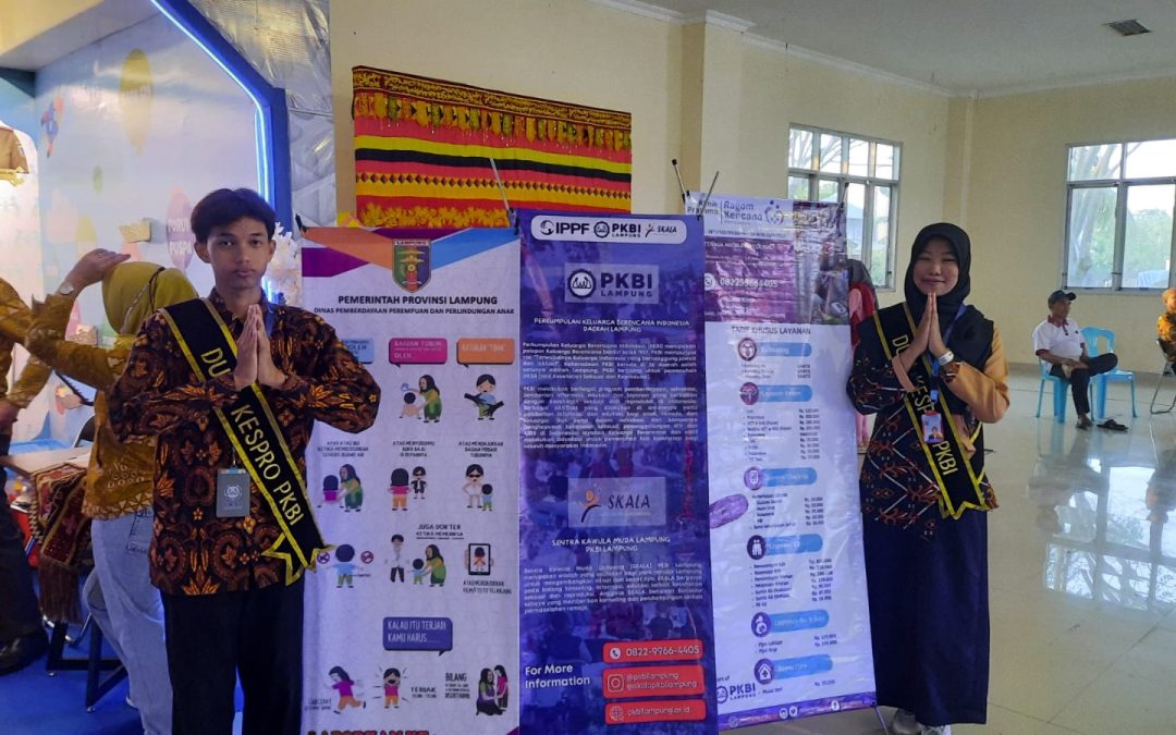 Dinas PPPA Prov. Lampung bersama PKBI Lampung Menggelar Pojok Konsultasi dan Kesehatan di Pekan Raya Lampung
